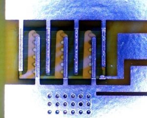 RAM PR1-Embedded die with direct plated connection, plus large area chip interconnect